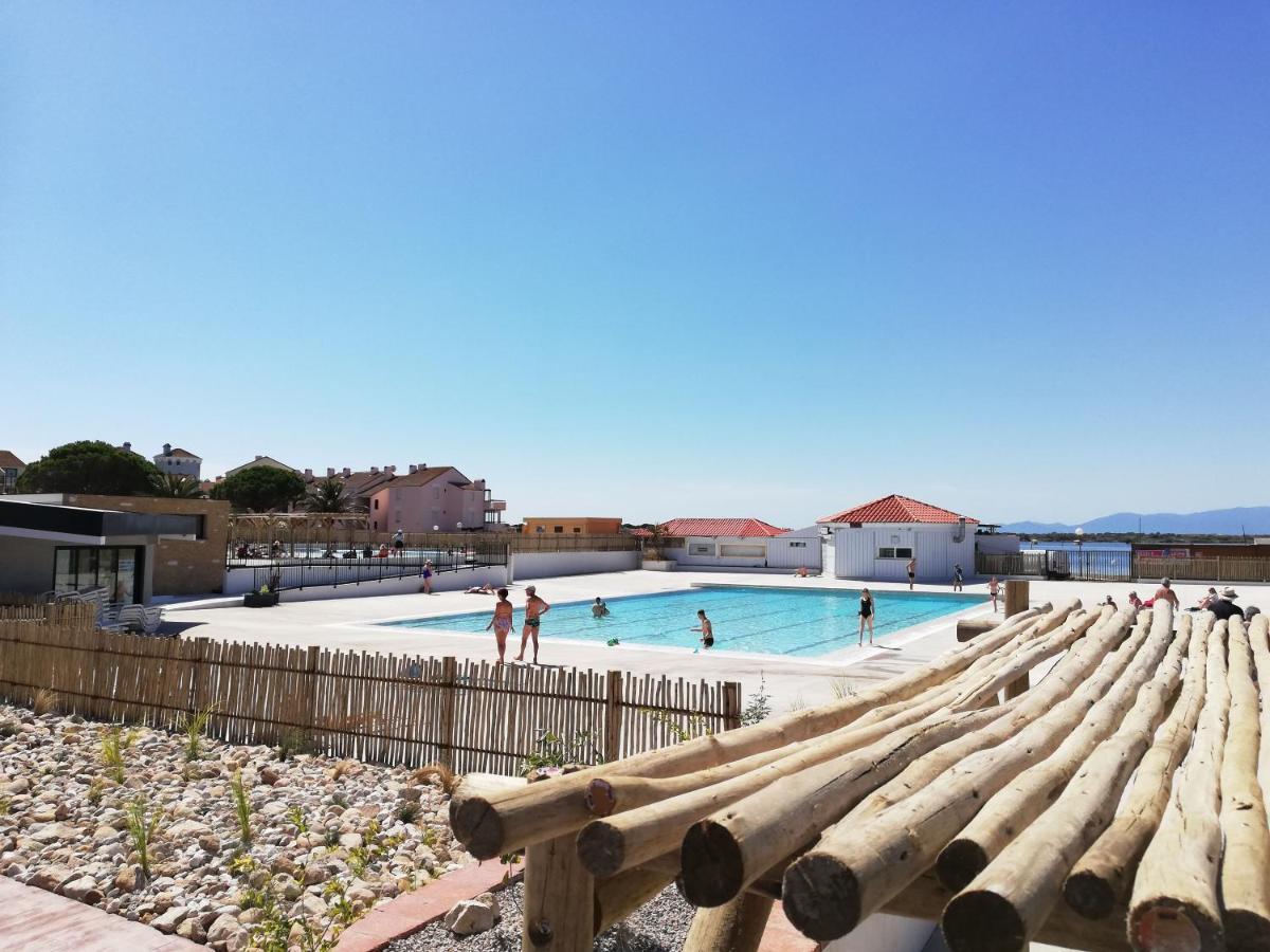 Appartement Tout Confort A Cap Coudalere Avec Vue Magnifique Sur Le Canigou Au Bord Du Lac - Check In Automatise - Parking Gratuit - Aire De Jeux D'Enfants - Le Barcarès Kültér fotó